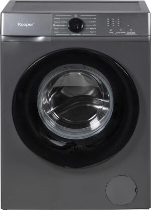 Kooper Lavatrice Slim 6 Kg Centrifuga 1200 Giri Classe A Vapore Grigio 5920737
