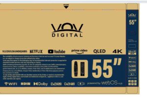 Smart TV 55 Qled 4k Ultra HD WebOS Hub