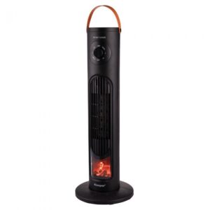 Termoventilatore Kooper ceramica 2Kw nero