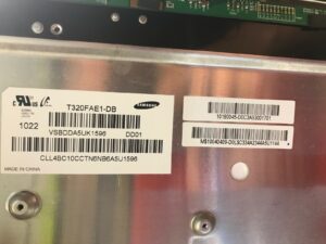 Samsung - Tv - display - pannello completo - led - T320FAE1-DB