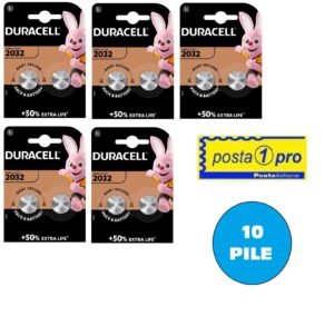 Duracell 2032  EXTRALIFE 50% 10 PILE