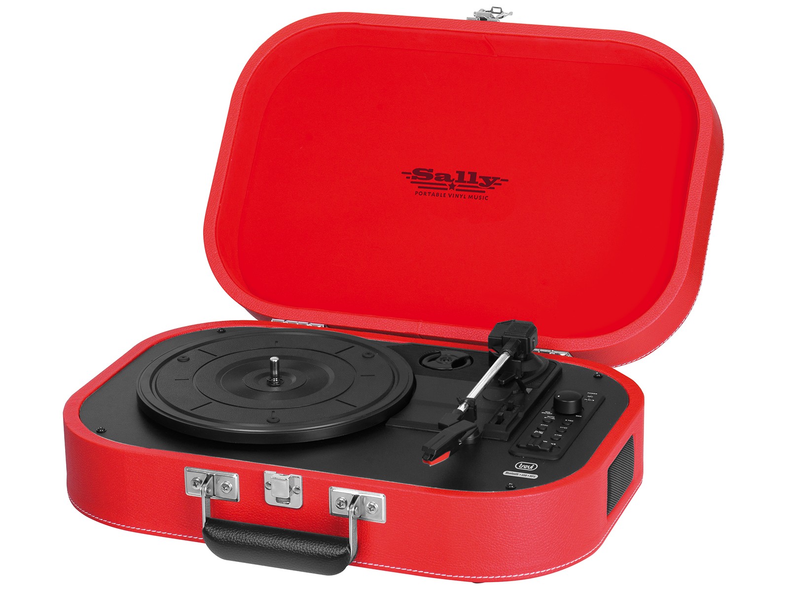 Trevi SALLY GIRADISCHI STEREO WIRELESS USB AUX-IN BATTERIA RICARICABILE TT 1020 - immagine 2