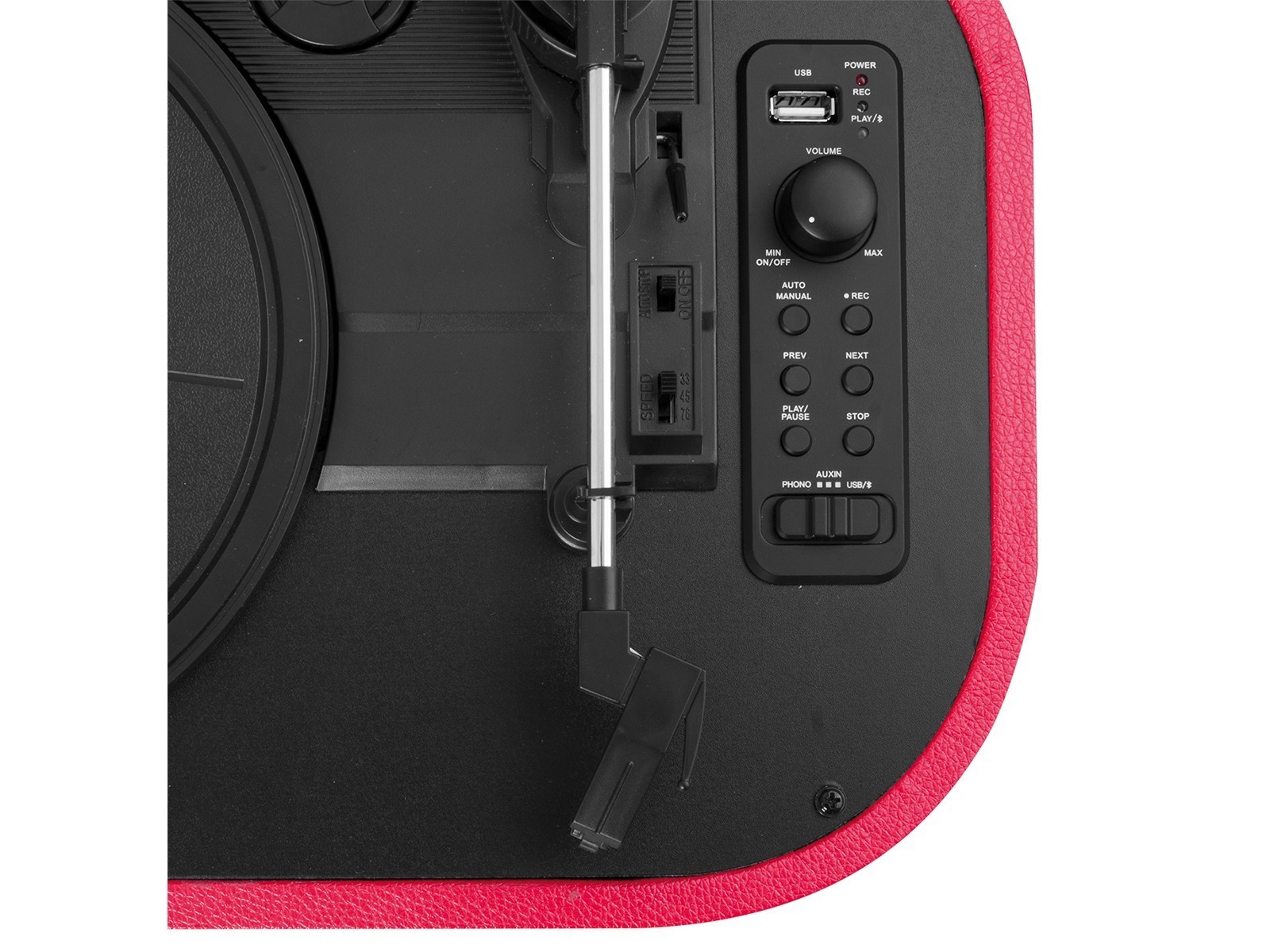 Trevi SALLY GIRADISCHI STEREO WIRELESS USB AUX-IN BATTERIA RICARICABILE TT 1020 - immagine 3