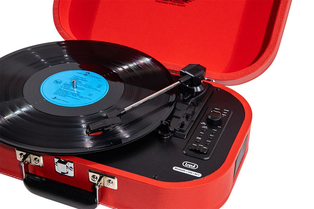 Trevi SALLY GIRADISCHI STEREO WIRELESS USB AUX-IN BATTERIA RICARICABILE TT 1020 - immagine 5