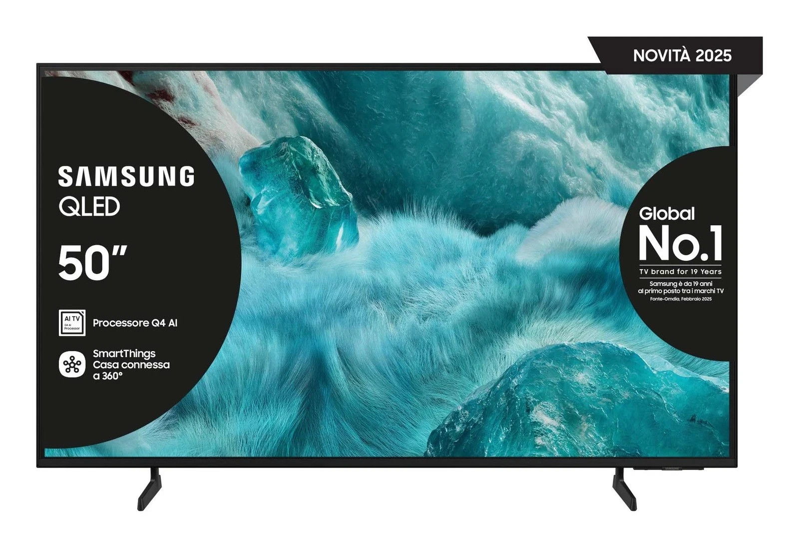 SMART TV 50" SAMSUNG QLED Q7 4K QE50Q7FAAU