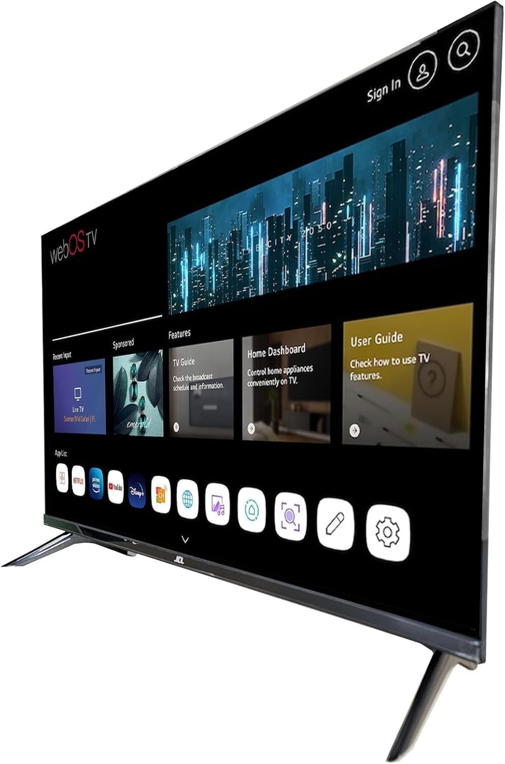 SMART TV JCL WEBOS 32" FHD - immagine 2